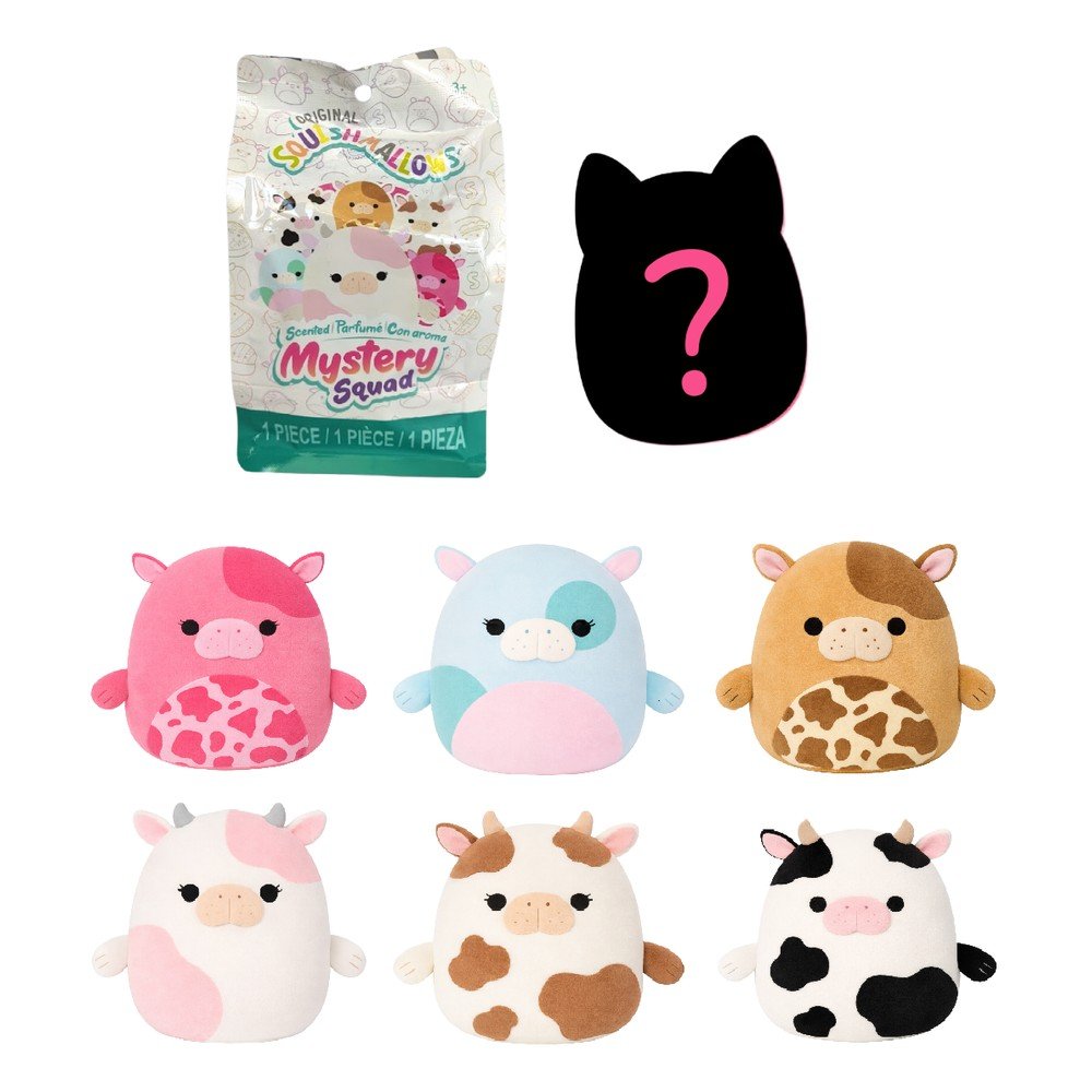 Jucărie de pluș Mystery Sea Cows – SQUISHMALLOWS