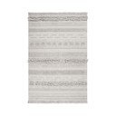 Covor gri deschis/crem lavabil/țesut manual din bumbac 140x200 cm Air Natural – Lorena Canals