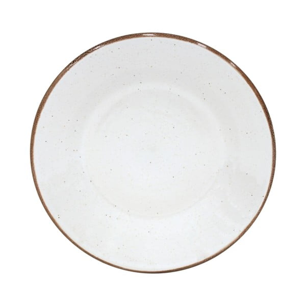 Farfurie desert din gresie ceramică Casafina Sardegna, ⌀ 24 cm, alb