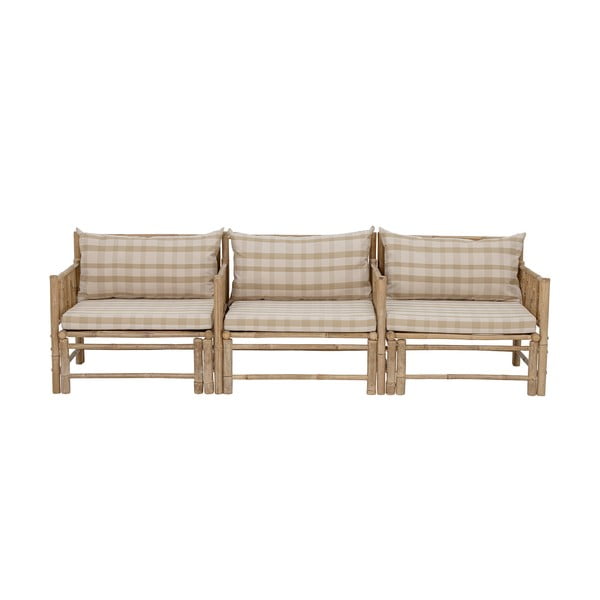 Fotoliu de grădină  natural  din bambus Korfu – Bloomingville-image-4