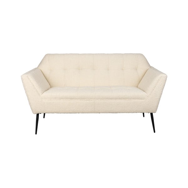 Canapea crem cu tapițerie din țesătură bouclé 150 cm Kate – Dutchbone