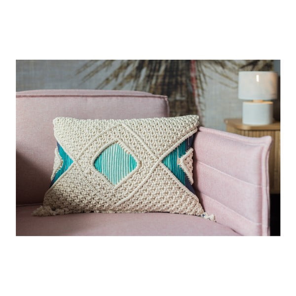 Pernă decorativă Zuiver Evi, 50 x 30 cm, crem-image-2