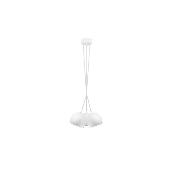 Lustră Sotto Luce Myoo, opal mat/alb