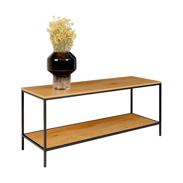 Comodă TV cu aspect de lemn de stejar 36x45 cm Vita - House Nordic-image-3