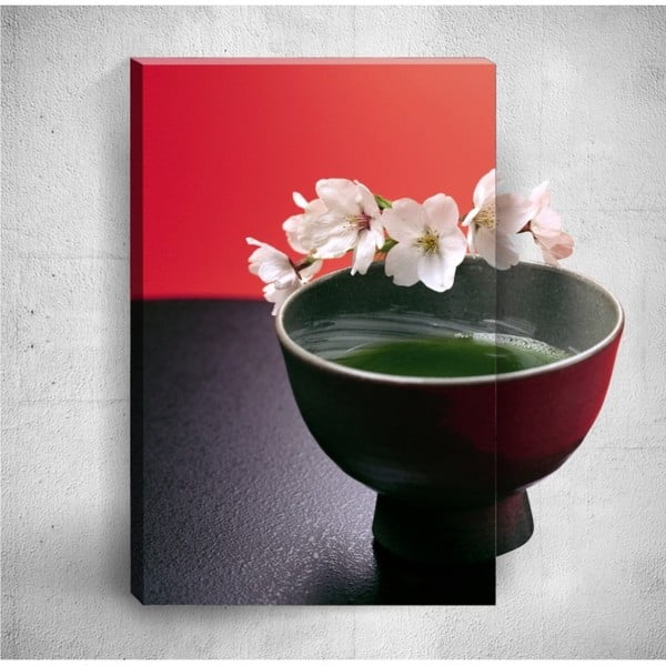 Tablou de perete 3D Mosticx Bowl With Flowers, 40 x 60 cm