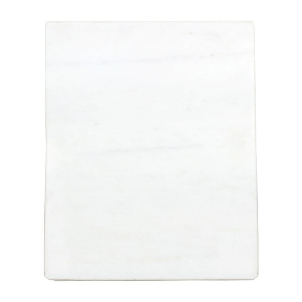 Tavă din marmură Strömshaga, 30 x 25 cm, alb