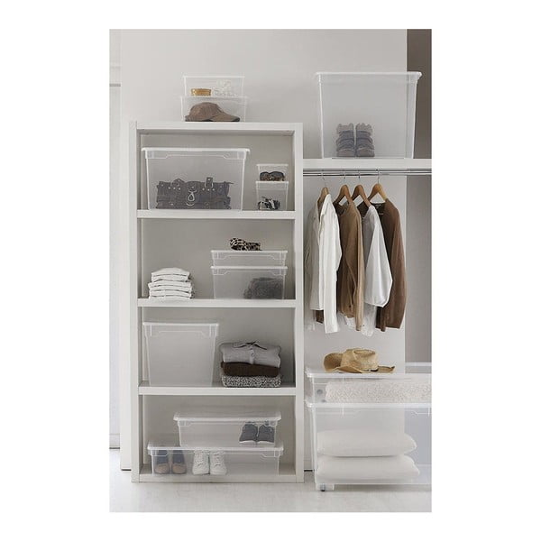 Cutie de depozitare din plastic cu capac T box - Curver-image-2