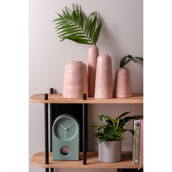 Vază din ceramică PT LIVING Carve, înălțime 18,5 cm, roz-image-1