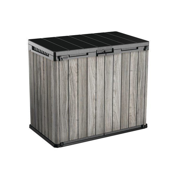 Cutie de depozitare pentru grădină gri din plastic Deco – Keter