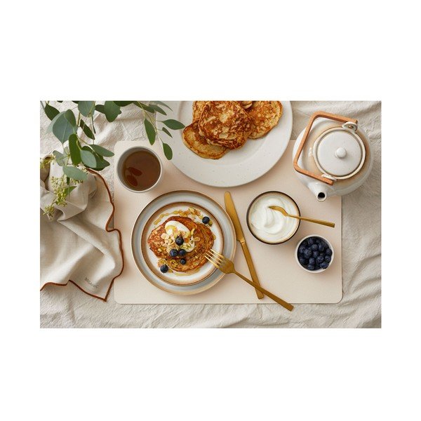 Farfurie bej pentru desert  din gresie ø 17 cm Gastro  – Bitz-image-1