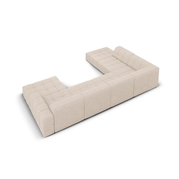 Colțar bej (colț pe stânga/în formă de "U") Chicago – Cosmopolitan Design-image-4