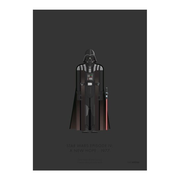 Placardă Costume Artwork Darth Vader Costume