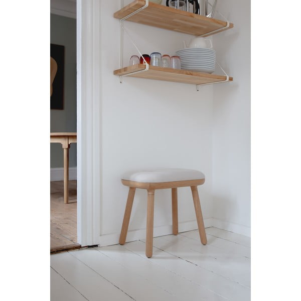 Scaun alb-în culoare naturală Paff Tall – UMAGE-image-4