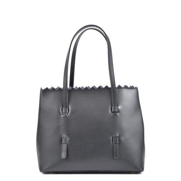 Geantă din piele Isabella Rhea Ashley, negru-image-2