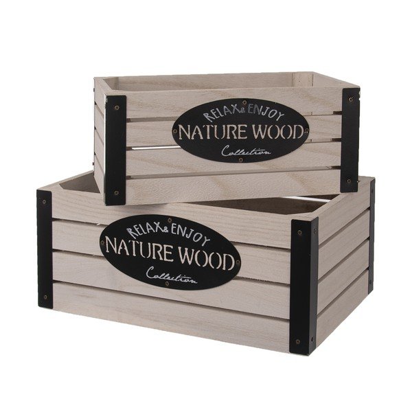 Cutie de depozitare din lemn Rustic – Orion-image-3