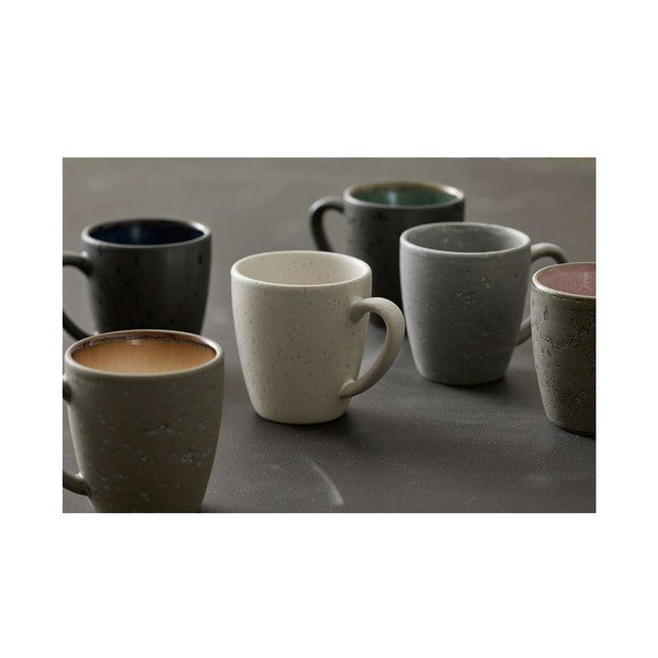 Cană neagră/chihlimbar din gresie ceramică 190 ml Gastro Black/Amber – Bitz-image-1