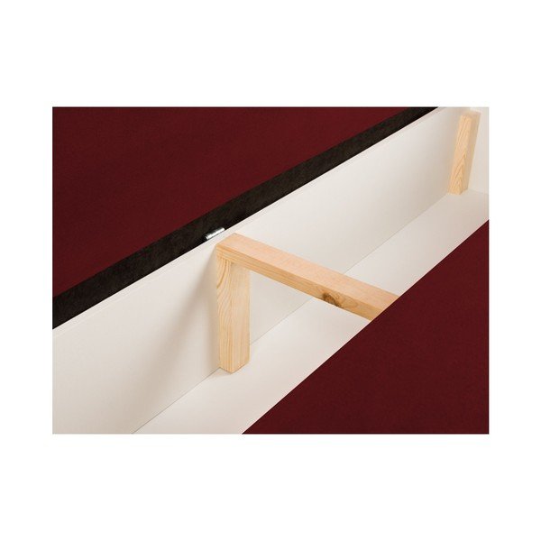 Canapea extensibilă cu 3 locuri Melart Frederic, roșu-image-4