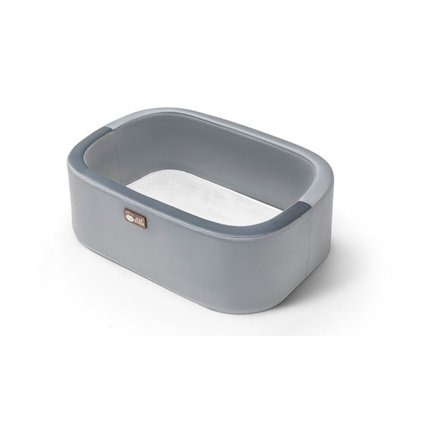 Pătuț leagăn  alb/gri Hier – Kalune Design-image-2