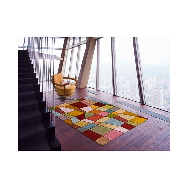 Covor adecvat și pentru exterior Universal Pandora Multi Pareiso, 140 x 200 cm-image-1