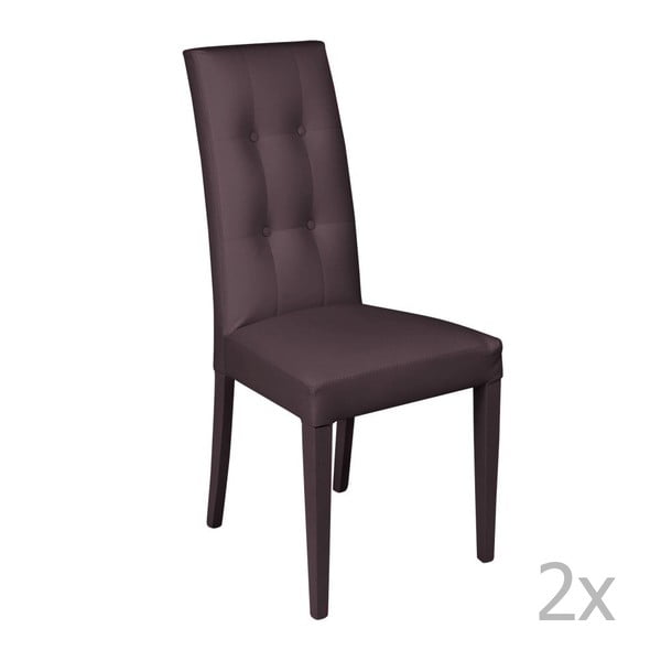 Set 2 scaune Ada, negru