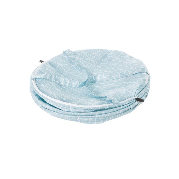 Coș de rufe Unimasa Bobby, 40 cm, albastru-image-1