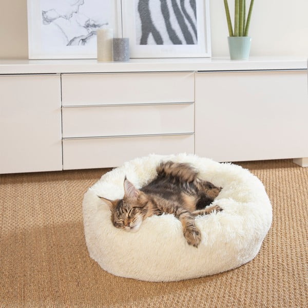 Pat pentru animale de companie crem pentru câini ø 55 cm – Love Story-image-1