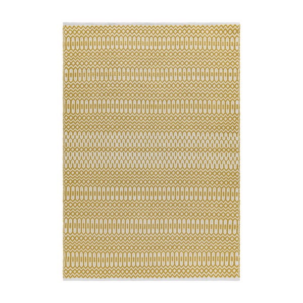 Covor Asiatic Carpets Halsey, 160 x 230 cm, alb-galben