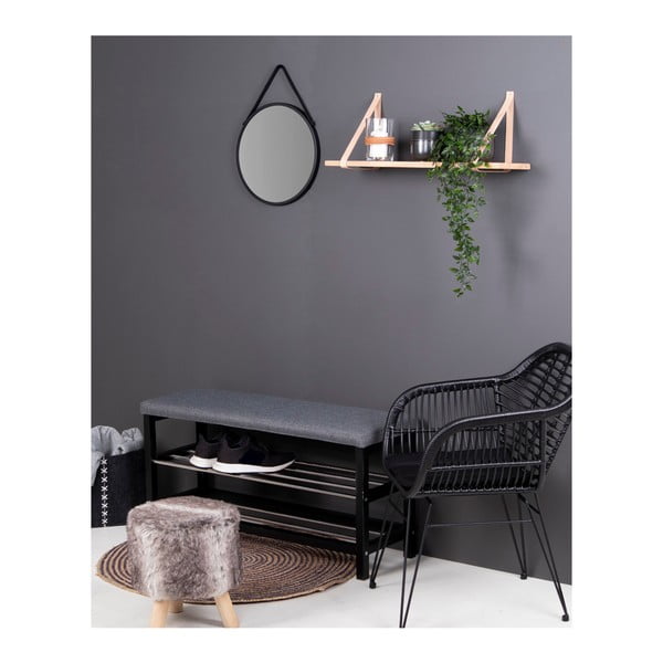 Oglindă de perete ø 38 cm Trapani – House Nordic-image-3