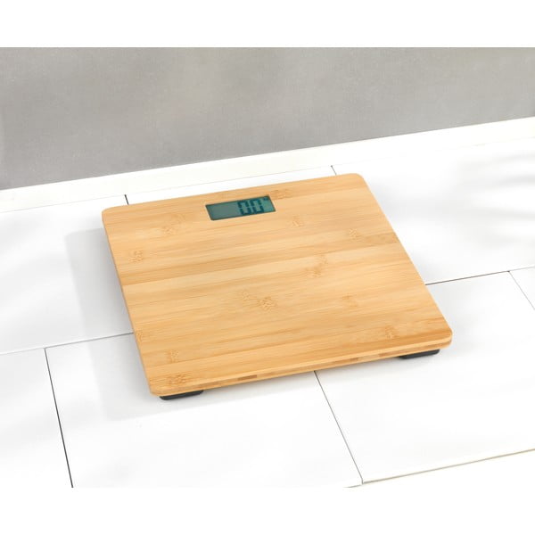 Cântar digital corporal din bambus Wenko Bamboo-image-1