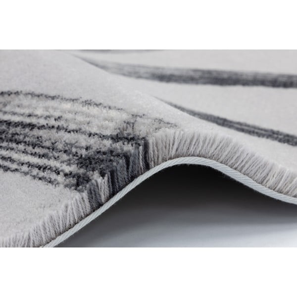 Covor gri deschis din lână 240x340 cm Talwin – Agnella-image-1