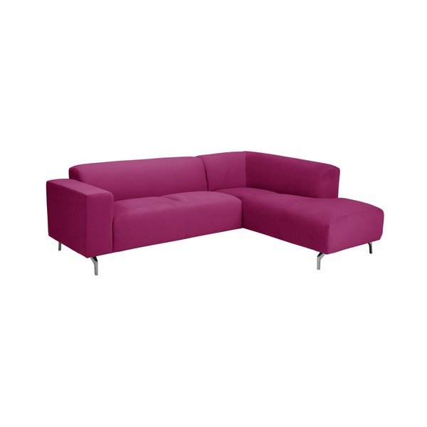 Canapea colţar Windsor & Co Sofas Orion, partea dreaptă, roz-image-1
