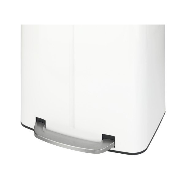 Coș de gunoi cu 2 compartimente Wenko, 2 x 20 l, alb-image-3