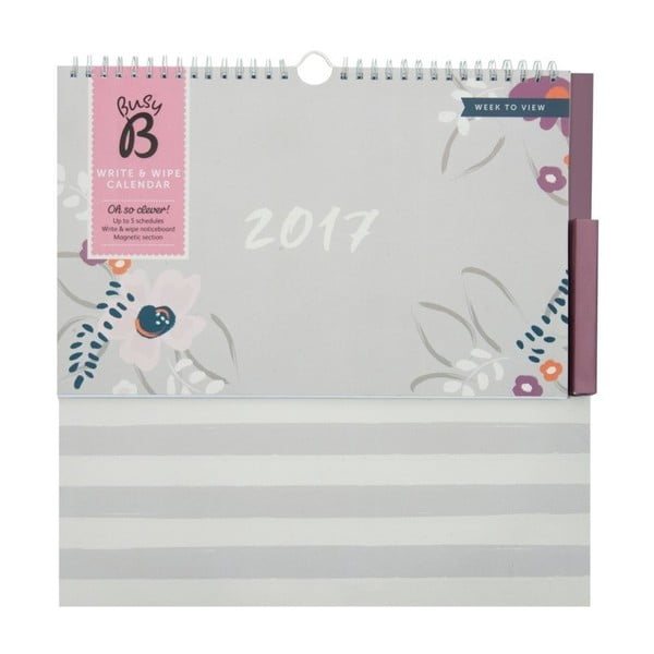 Calendar Busy B Write and Wipe 2017