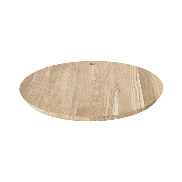 Tocător rotund din lemn de stejar Blomus, ø 30 cm