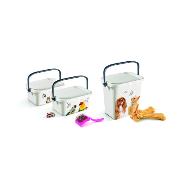 Cutie albă multifuncțională cu capac Curver, 6 l-image-2