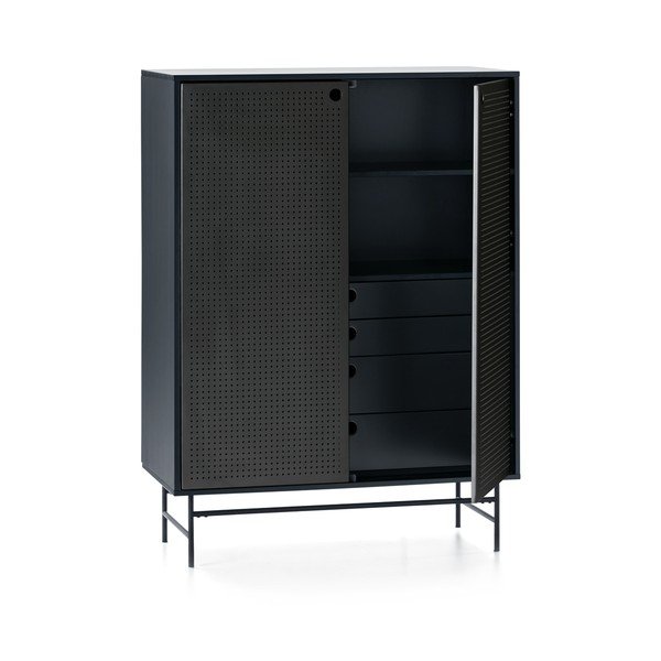 Dulap Teulat Punto, negru-albastru-image-4