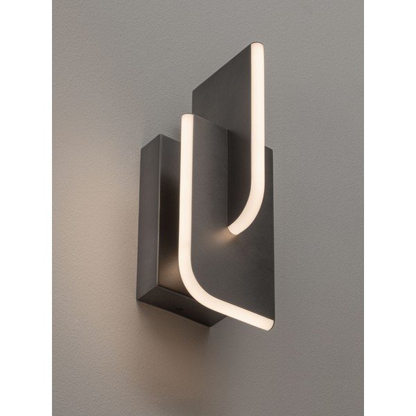 Aplică de perete gri deschis LED cu intensitate reglabilă din metal Totem – Nova Luce-image-1
