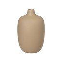 Vază din ceramică Blomus Ceola, înălțime 13 cm, bej