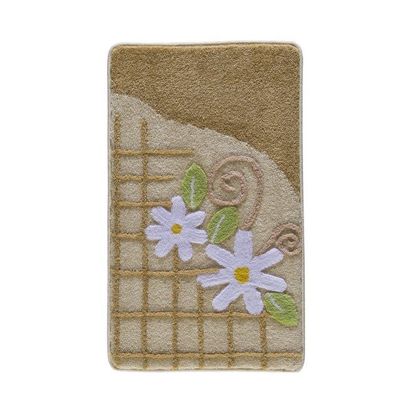 Covoraș de baie Confetti Bathmats Knidos Beige, 60 x 100 cm-image-1