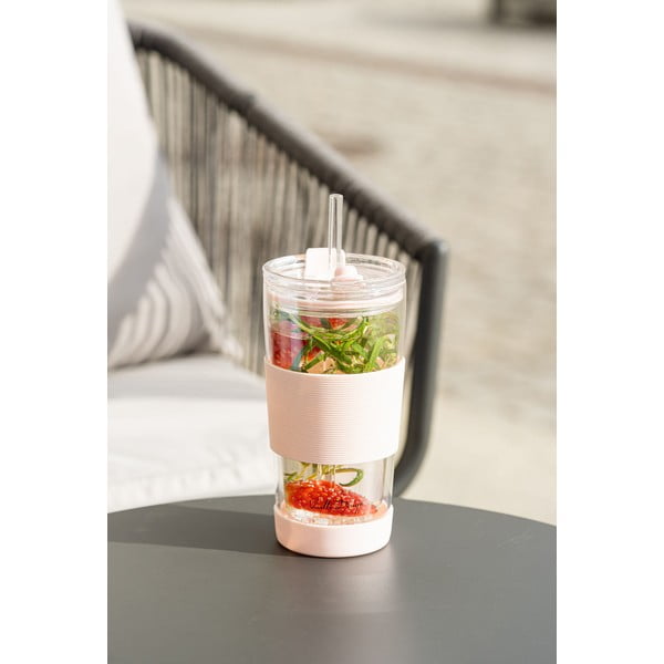 Cană termos roz 600 ml Fuori – Vialli Design-image-1