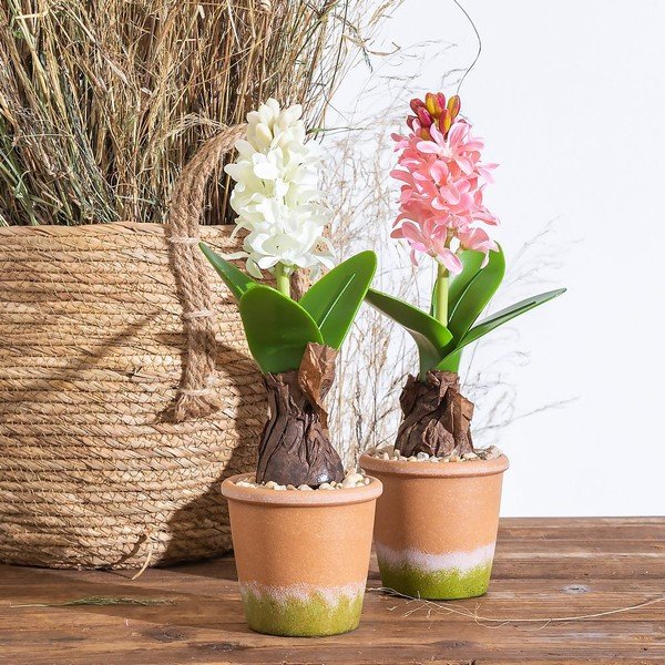 Plantă artificială (înălțime 29 cm) Hyacinth – Ixia-image-1