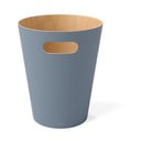 Coș de gunoi albastru 7,5 l Woodrow – Umbra