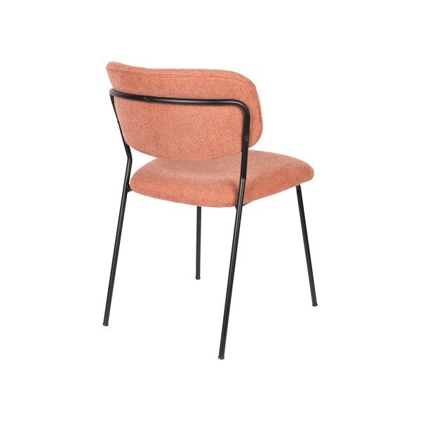 Scaune de dining roz 2 buc. Jolien – White Label-image-4