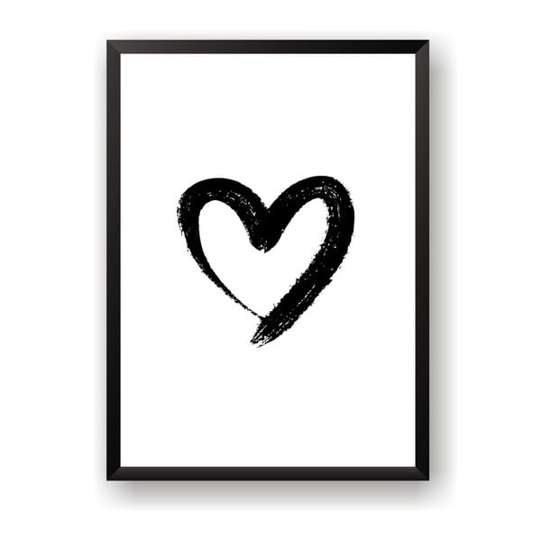 Poster Nord & Co Heart, 30 x 40 cm