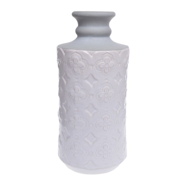 Vază din ceramică Ewax Petals, 26 cm, alb
