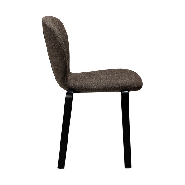 Scaun de dining maro tapițat Heap – DAN-FORM Denmark-image-2