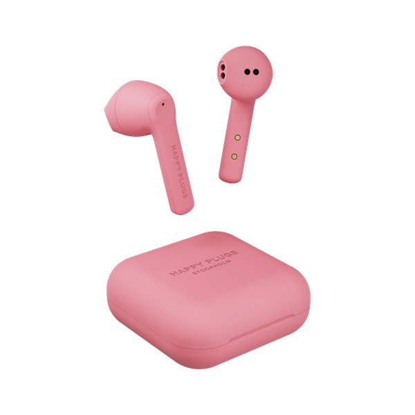 Căști wireless Happy Plugs Air 1 Go, roz-image-4