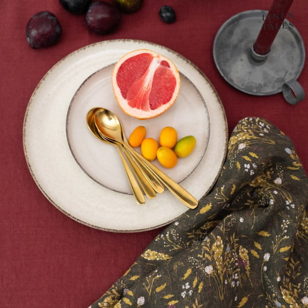 Prosop de vase din in 45x65 cm Woodland – Linen Tales-image-1