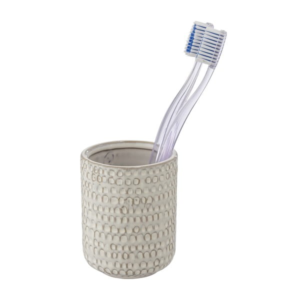 Suport pentru periuța de dinți crem din ceramică Pergole – Wenko-image-4
