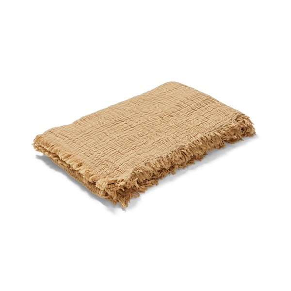 Cuvertură bej pentru pat dublu 240x260 cm Reloved – JUNA-image-4